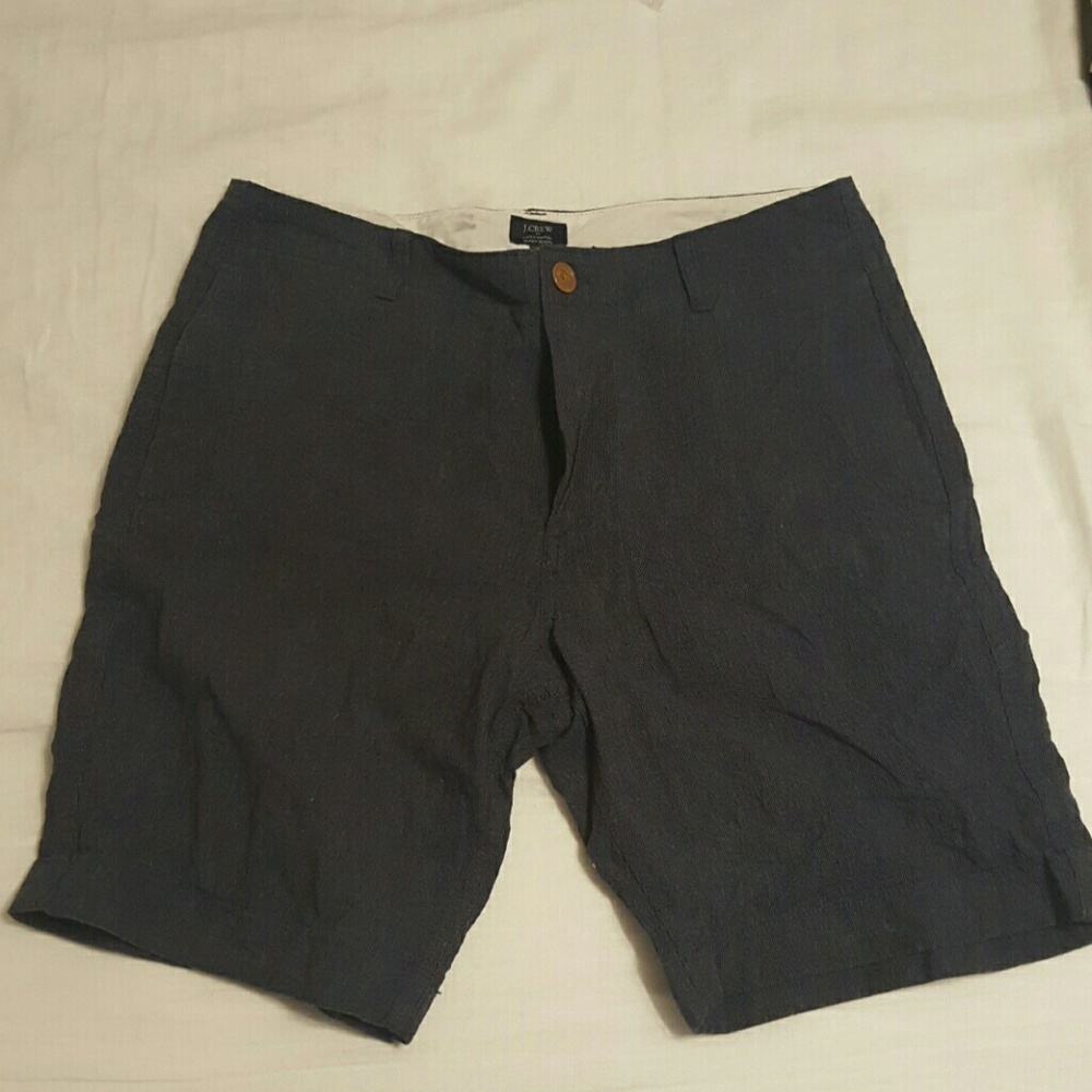 J crew linen beach short